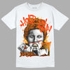 Orange, Black & White Sneakers DopeSkill T-Shirt Hold My Own Graphic Streetwear - White