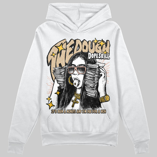 TAN Sneakers DopeSkill Hoodie Sweatshirt The Dough Graphic Streetwear - White