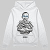 Jordan 5 Retro Wolf Grey (2026) DopeSkill Hoodie Sweatshirt Scared Money Don't Make No Money Graphic Streetwear - White 