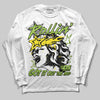 Green Sneakers DopeSkill Long Sleeve T-Shirt Got It Out The Mud Graphic Streetwear - White