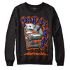 Dunk Low Futura Orange Blaze DopeSkill Sweatshirt Paid In Full Graphic Streetwear - Black