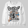 Jordan 10 OG “Steel” DopeSkill Sweatshirt Money Bag Coming Up Graphic Streetwear - White