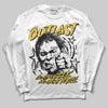 Yellow Sneakers DopeSkill Long Sleeve T-Shirt Outlast Graphic Streetwear - White