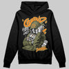 Olive Sneakers DopeSkill Hoodie Grind Pray Graphic Streetwear - Black