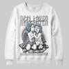 Jordan 5 Retro Wolf Grey (2026) DopeSkill Sweatshirt Real Lover Graphic Streetwear - White