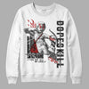 Jordan 14 "Black/White" DopeSkill Sweatshirt You Got All My Love Graphic Streetwear - White