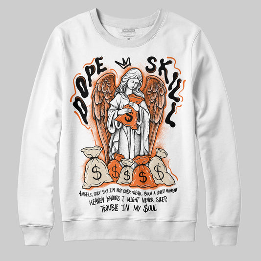 Jordan 3 “Starfish” DopeSkill Sweatshirt Angels Graphic Streetwear - White 