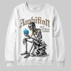 Jordan 3 GS “We Outside” DopeSkill Sweatshirt Ambition Graphic Streetwear - White 