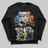 Jordan 17 Retro Low SP Infinite Archives DopeSkill Long Sleeve T-Shirt Paper Chaser Boy Graphic Streetwear - black