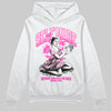 Pink Sneakers DopeSkill Hoodie Self Made Graphic Streetwear - White 