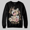 Nike Air Force 1 Low Canvas “Linen” DopeSkill Sweatshirt Smile Through The Pain Graphic Streetwear - Black