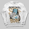 Jordan 11 City Pack “H-Town” DopeSkill Long Sleeve T-Shirt Stay It Busy Graphic Streetwear  White