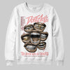 Jordan 3 Retro Valentine's Day Treat Yourself (2025) DopeSkill Sweatshirt The Mouth With No Droughts Graphic Streetwear - White