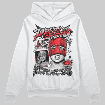 Grey Sneakers DopeSkill Hoodie Sweatshirt Pretty Girl Swag Graphic Streetwear - White