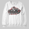 Jordan 3 OG “Black Cement” DopeSkill Sweatshirt Rare Breed Type Graphic Streetwear - White