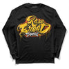 Yellow Sneakers DopeSkill Long Sleeve T-Shirt Rare Breed Type Graphic Streetwear - Black