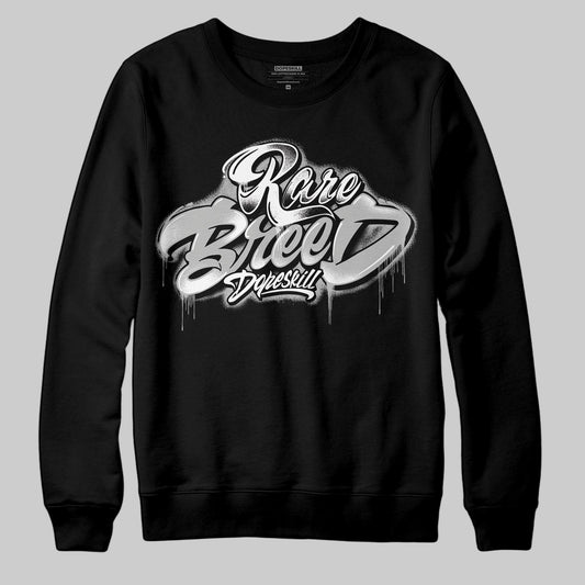 Jordan 10 OG “Steel” DopeSkill Sweatshirt Rare Breed Type Graphic Streetwear - Black
