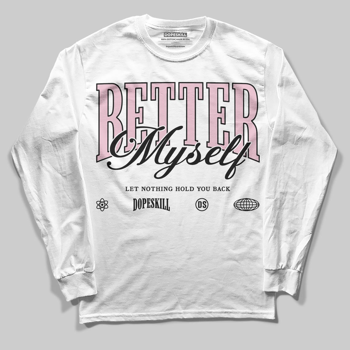 Jordan 5 OG “35th Anniversary” DopeSkill Long Sleeve T-Shirt Better Myself Graphic Streetwear - White 