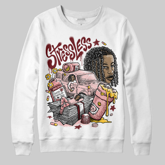 Jordan 3 Retro Valentine's Day Treat Yourself (2025) DopeSkill Sweatshirt Stressless Graphic Streetwear - White