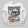 Jordan 4 Retro OG SP Undefeated (2025) DopeSkill Long Sleeve T-Shirt Mystery Ghostly Grasp Graphic Streetwear - White