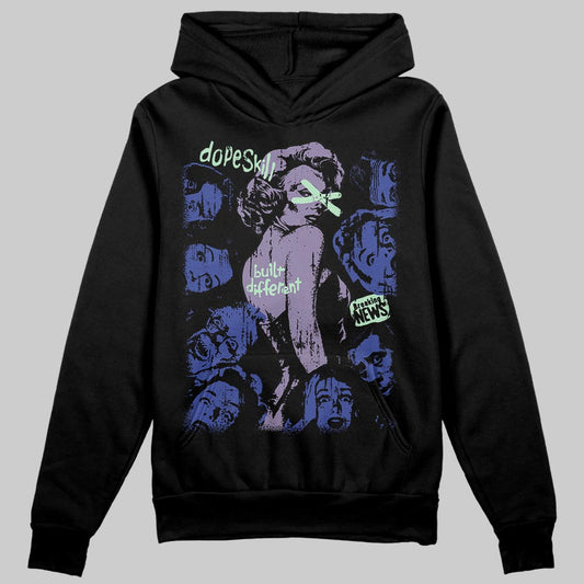 Jordan 1 Retro Low OG Zion Williamson Voodoo Alternate DopeSkill Hoodie Sweatshirt Built Different Graphic Streetwear - Black