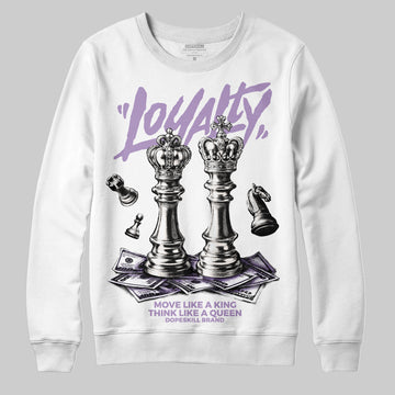 Jordan 10 WMNS “Hydrangeas” DopeSkill Sweatshirt Loyalty Graphic Streetwear - White 