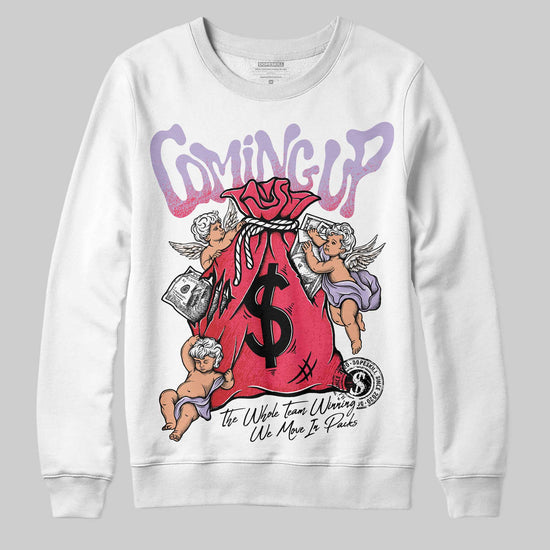 Jordan 5 Low “Peanut Butter Jelly” DopeSkill Sweatshirt Money Bag Coming Up Graphic Streetwear - White