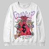 Jordan 5 Low “Peanut Butter Jelly” DopeSkill Sweatshirt Money Bag Coming Up Graphic Streetwear - White