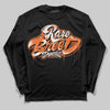 Jordan 1 Retro High OG Shattered Backboard (2025) DopeSkill Long Sleeve T-Shirt Rare Breed Type Graphic Streetwear - black