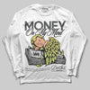 Jordan 4 GS “Light Lemon Twist” DopeSkill Long Sleeve T-Shirt MOMM Graphic Streetwear - White 