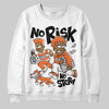 Jordan 1 Retro High OG Shattered Backboard (2025) DopeSkill Sweatshirt No Risk No Story Graphic Streetwear - White