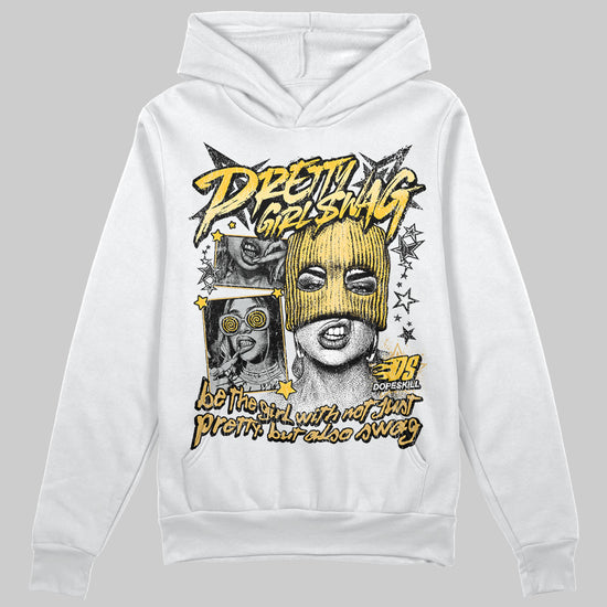 Jordan 12 "Phantom" DopeSkill Hoodie Sweatshirt Pretty Girl Swag Graphic Streetwear - White