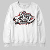 Jordan 11 “Bred Velvet” DopeSkill Sweatshirt Rare Breed Type Graphic Streetwear - WHite