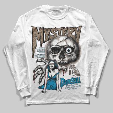 Jordan 3 GS “We Outside” DopeSkill Long Sleeve T-Shirt Mystery Ghostly Grasp Graphic Streetwear - White