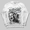Jordan 5 Retro Wolf Grey (2026) DopeSkill Long Sleeve T-Shirt Fix Your Energy Graphic Streetwear - White 