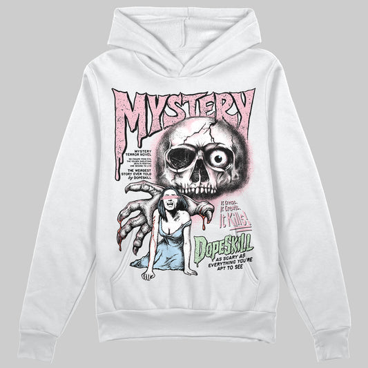 Jordan 4 Retro Valentine's Day (2026) (GS) DopeSkill Hoodie Sweatshirt Mystery Ghostly Grasp Graphic Streetwear - White