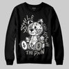 Jordan 3 Retro Pure Money DopeSkill Sweatshirt Smile Through The Pain Graphic Streetwear - Black