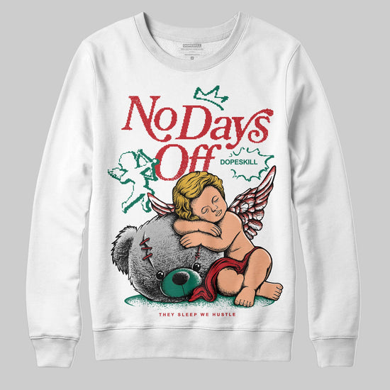 Jordan 3 Mexico 'El Vuelo' DopeSkill Sweatshirt New No Days Off Graphic Streetwear - White