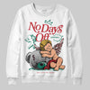 Jordan 3 Mexico 'El Vuelo' DopeSkill Sweatshirt New No Days Off Graphic Streetwear - White