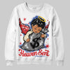 Jordan 3 “Seoul 2.0” DopeSkill Sweatshirt Heaven Sent Graphic Streetwear - White