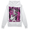 Jordan 4 GS “Hyper Violet” DopeSkill Hoodie Sweatshirt Gotta Lotta Means Graphic Streetwear - White