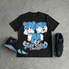 University Blue 14s DopeSkill T-Shirt Stay Solid Graphic