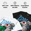 University Blue 14s DopeSkill T-Shirt Loyal To The Bag Graphic