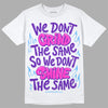 Dunk Low Championship Court Purple DopeSkill T-Shirt Grind Shine Graphic Streetwear - White