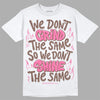 Dunk Low Smokey Mauve Playful Pink DopeSkill T-Shirt Grind Shine Graphic Streetwear - White 