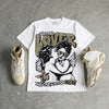 Sail 6s DopeSkill Oversize Print T-Shirt Real Ones Choose Loyalty Graphic