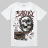 A Ma Maniére x Air Jordan 4 “Dark Mocha” DopeSkill T-Shirt Jealousy Graphic Streetwear - White