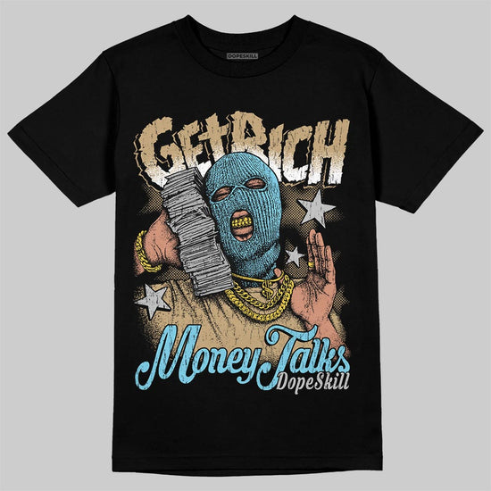 Jordan 11 City Pack “H-Town” DopeSkill T-Shirt Get Rich Graphic Streetwear - Black