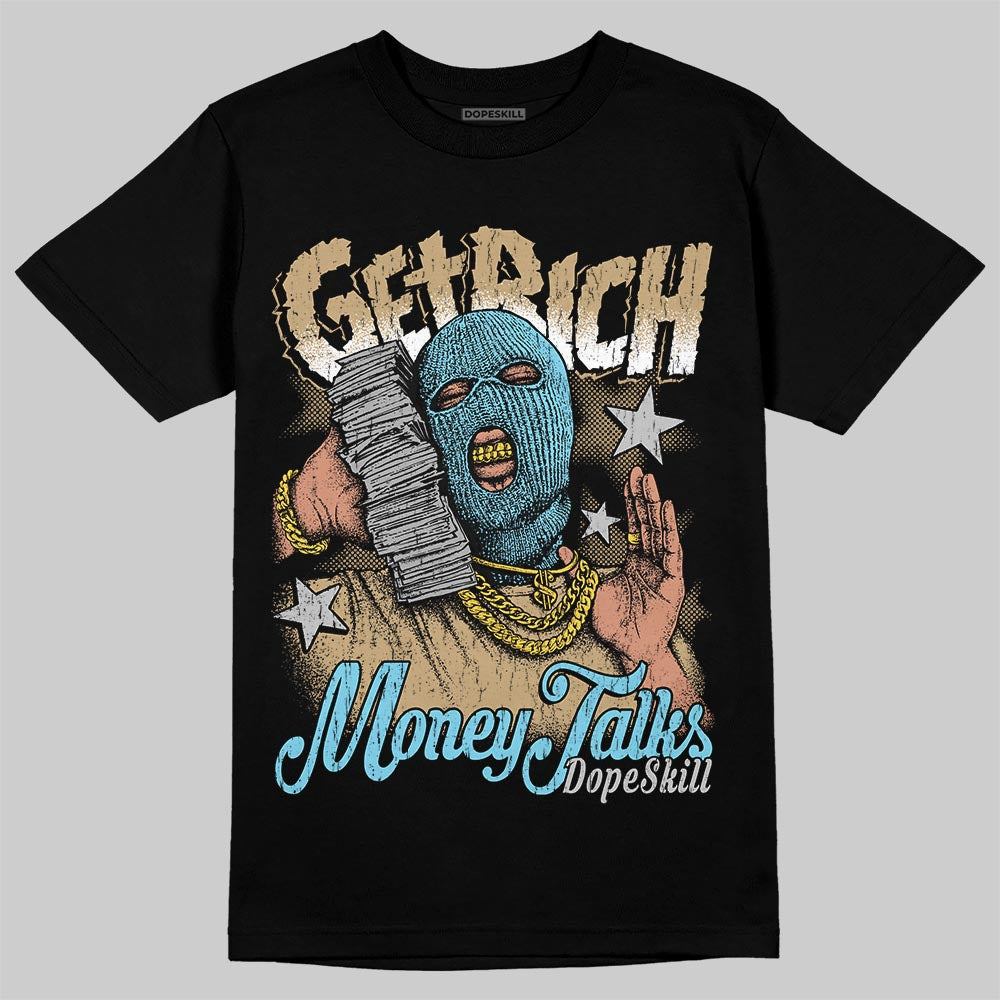 Jordan 11 City Pack “H-Town” DopeSkill T-Shirt Get Rich Graphic Streetwear - Black