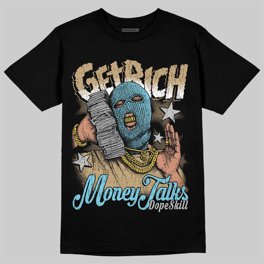 Jordan 11 City Pack “H-Town” DopeSkill T-Shirt Get Rich Graphic Streetwear - Black